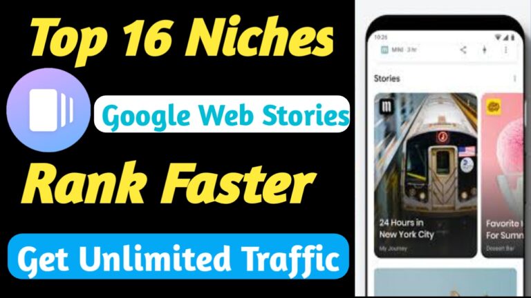 16 best niches for Google Web stories